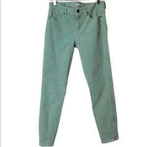 J. Crew Factory Toothpick Corduroy Skinny Pants size 28